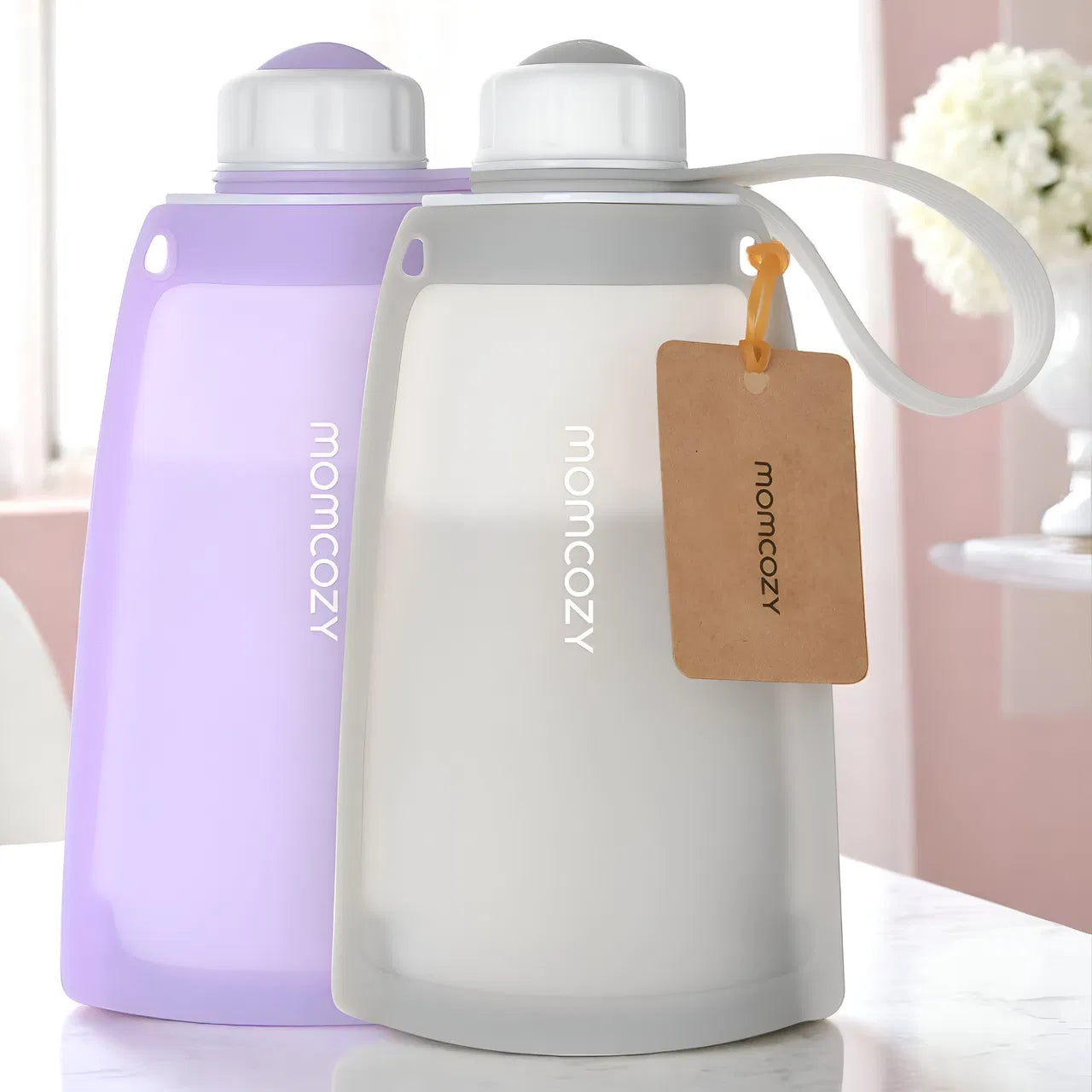 Momcozy Reusable Silicone Milk Storage Bag – 250ml